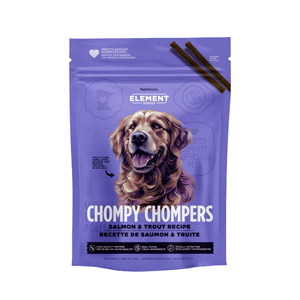 NutriSource Elements Salmon & Trout Chompy Chompers Dog Treats 6oz nutrisource, nutri source, Elements, salmon, trout, chompy, chompers, Dog Treats